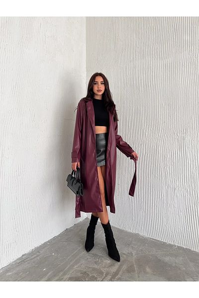 SEVOS Steel Grace Trench Coat