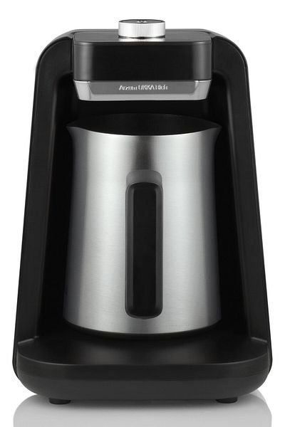 Arzum Okka Rich Spin Pro - Milk Turkish Coffee Maker with Steel Coffee Pot Ok0020-K Rom 5 Cup