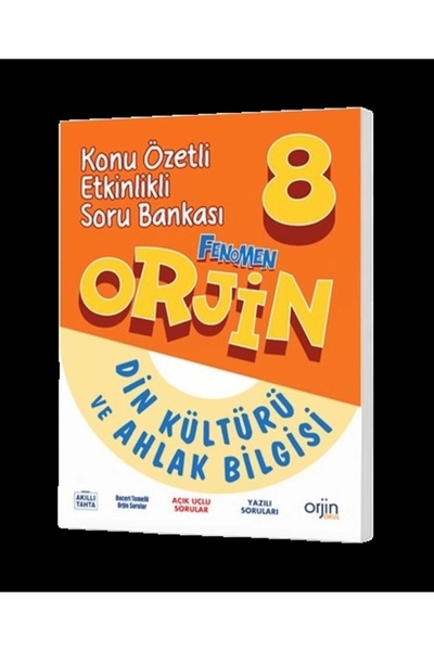 Fenomen Yayıncılık FENOMEN YAYINLARI Orjin 8 Din Kültürü Ve Ahlak Bilgisi Kon...