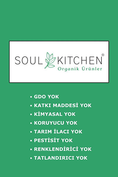 Soul Kitchen Organik Ürünler Organik Sarı Mercimek - Organik Yeşil Mercimek - Organik Kırmızı Mercimek - Organik Pirinç (4X750GR)