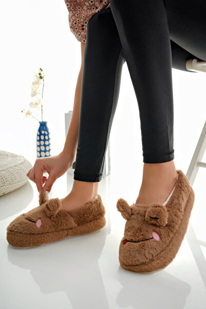 StWenn Taba Γυναικείες Παντόφλες Λούτρινες Παντόφλες Σπιτιού - Babeti
