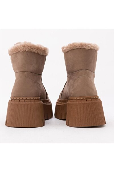 Gusse Γυναικείες μπότες από γνήσιο δέρμα Nubuck Aisha 6035-1