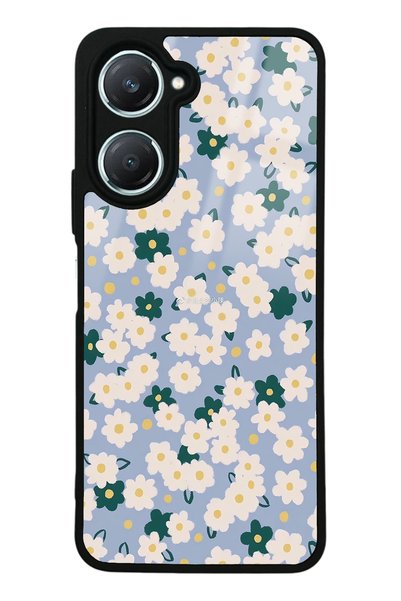 Spoyi غلاف هاتف لامع لهاتف Vivo Y18 بتصميم نمط ديزي