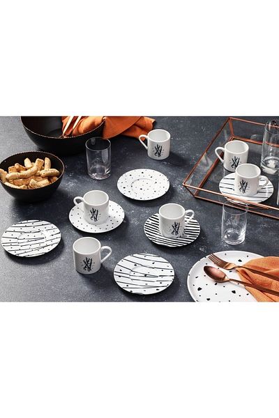 Porland Sidereal 6 Person Coffee Cup Set 90cc 12 Pieces