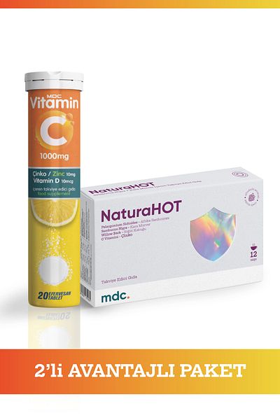 MDC حزمة مفيدة تحتوي على فيتامين C وD والزنك - Naturahot