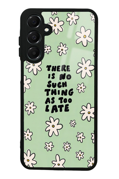 Spoyi Samsung A16 Glossy Phone Case with Daisy Thing Design