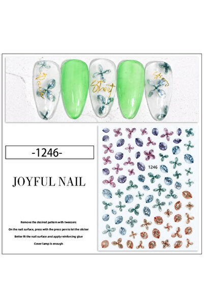 MOZIUR Tırnak Sticker Süs (kendi̇nden Yapişkanli)