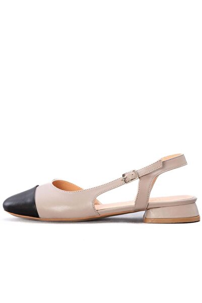 Gusse Women's Daily Genuine Leather Ballerinas - Karlima K1587