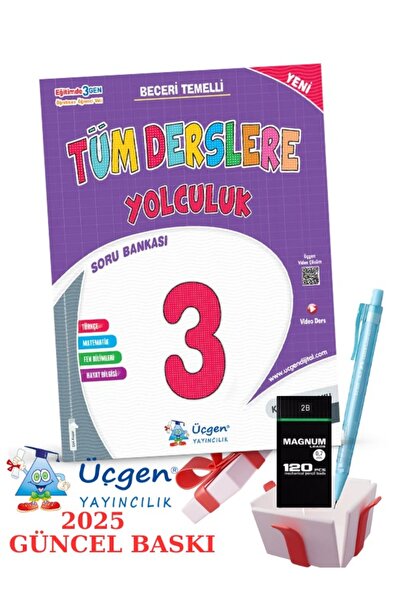 Üçgen Yayıncılık 3. Sınıf Üçgen Tüm Derslere Yolculuk + Faber Eğitim Seti