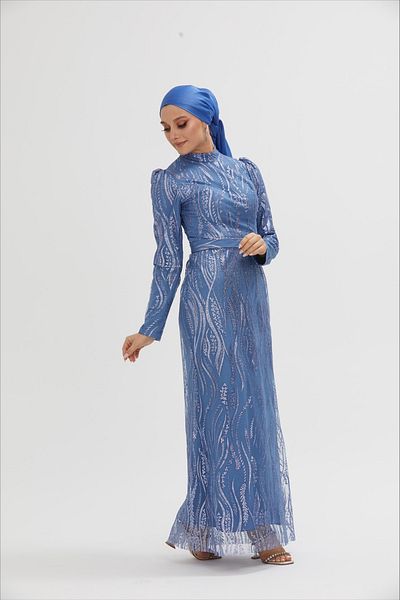 stillbiziz Βραδινό φόρεμα Ahu Hijab AHU20001