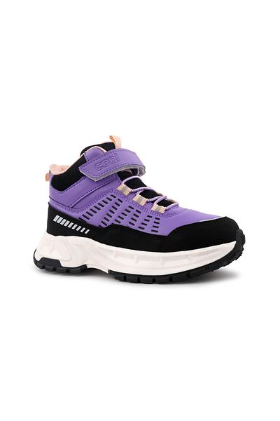 Cool Kids Purple Cool Tiger - Χειμερινές Μπότες Velcro