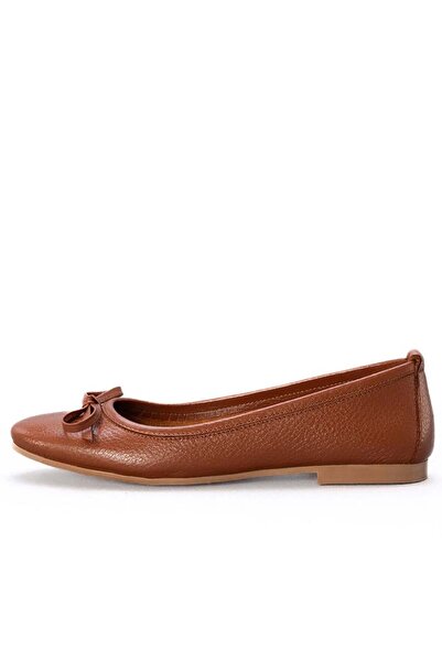 Gusse Asunta Women's Genuine Leather Ballerinas - K137 Model
