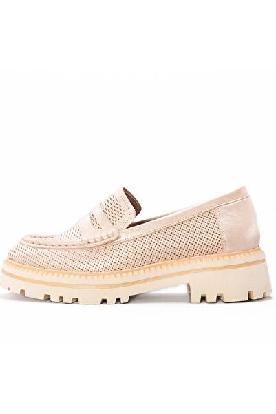 Gusse Barnadette Kadın Hakiki Deri Loafer Ayakkabı 720