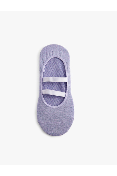 Koton Йога чорапи с неплъзгаща се подметка - с ленти