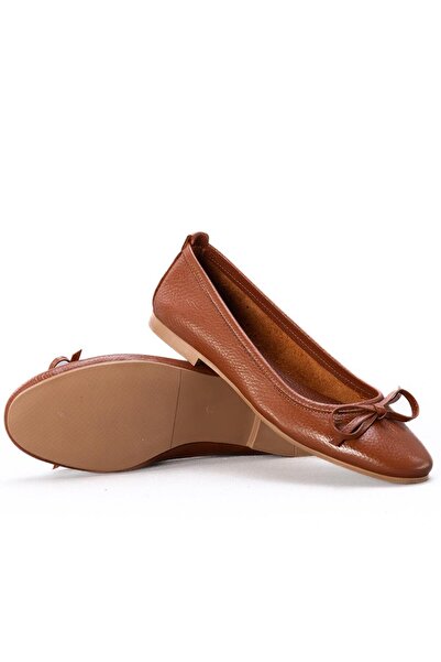 Gusse Asunta Women's Genuine Leather Ballerinas - K137 Model