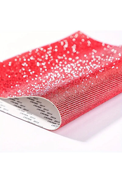 Oasis Life KIRMIZI TAŞLI YAPIŞKANLI PLAKA KESİLEBİLİR 20CM X 40CM