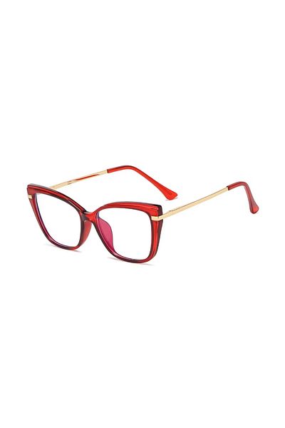 Toz Vintage Red Zandor Vintage & Retro Glasses
