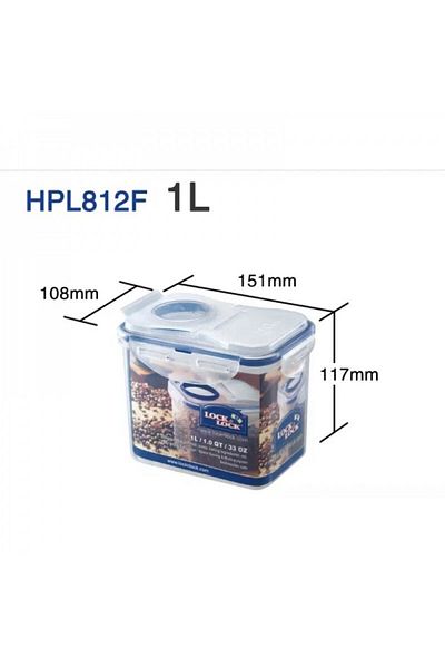 Lock & Lock Round Short Food Container 300ml | 3 PC