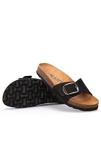 Gusse Дамски пантофи Cinzia - естествена нубукова кожа, модел 141714-1