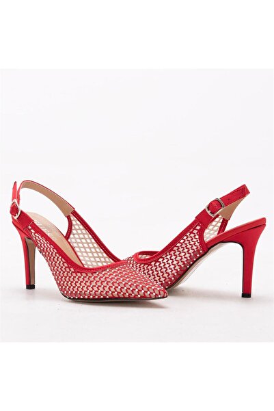 Gusse Jadira Kadin Saten Abiye Stiletto 2093