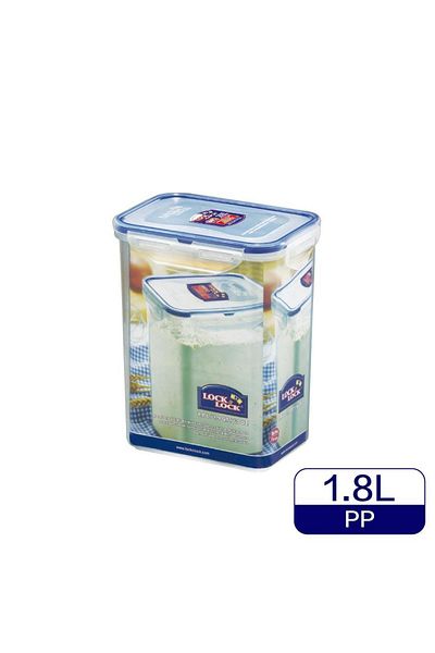 Lock & Lock Durable Plastic Food Container, 1 L Capacity | 3 PC
