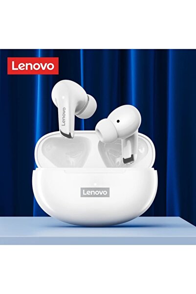 LENOVO LP5 White Original LP5 Wireless Bluetooth Earbuds HiFi Music Earphones Headphones Sports Waterproof
