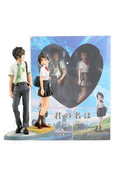 Choice In Box Anime Your Name Figure Tachibana Taki Miyamizu Mitsuha Collection Model Toy Doll Gift For Boy