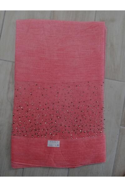 19V69 ITALIA Taşlı Ithal Ipek Cotton Seri Şal Askısı Ve Hediyelik Seti Ile Bi...