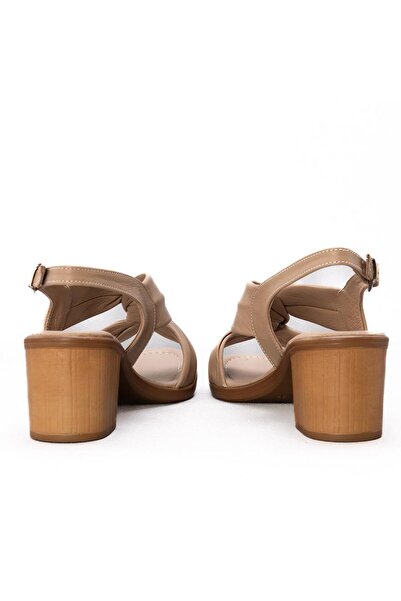 Gusse Diandra 2213 - Genuine Leather Women's Heeled Sandals