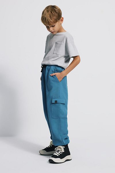 BABOKAH (Copii băieți) Jogger loose fit cu buzunar cargo