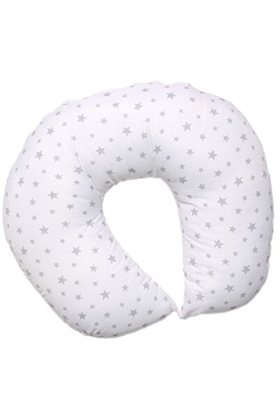 bebegen Μαξιλάρι θηλασμού μωρού σε λευκό γκρι αστέρι