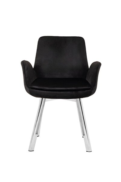 MARKAELZ KROM METAL AYAKLI SALON/MUTFAK SANDALYESİ PESCADO (BABYFACE)