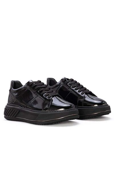 Gusse Men's Genuine Patent Leather Alfie Shoes - 20319-2-3