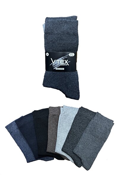 vtex socks Șosete lungi pentru bărbați, în culori mixte, 7 piese