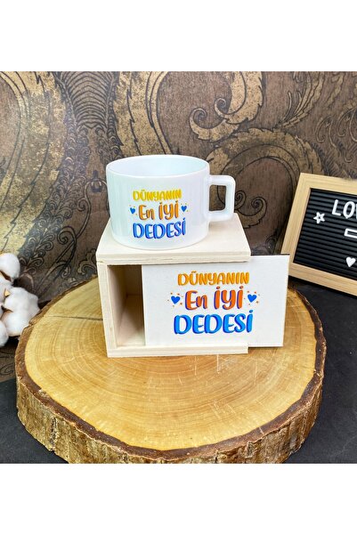 Gift Moda Dünyanın En İyi Dedesi Tasarımlı Kutulu Kupa