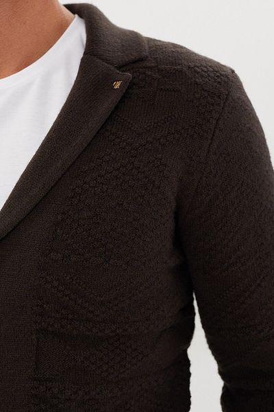Tony Montana Tony Luxury Tech Knitwear Jacket- TC-1013