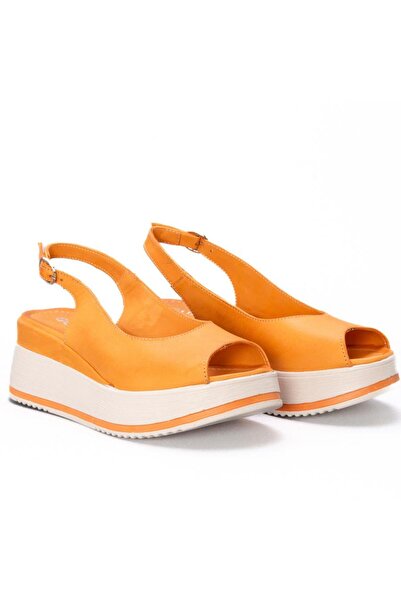 Gusse Lavinia 50000 Model Genuine Leather Women's Sandals