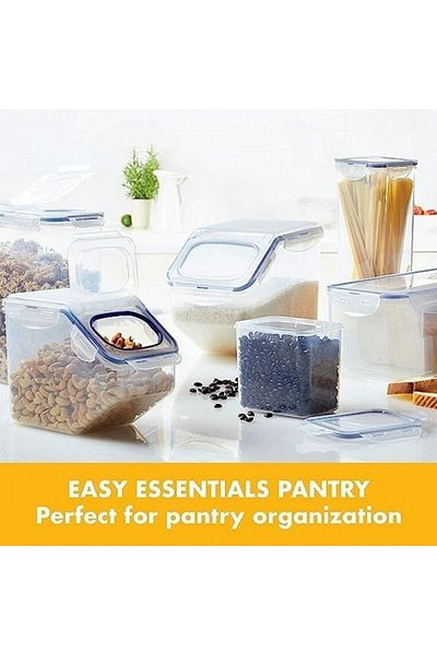Lock & Lock Container Food Two Pieces Set _ Beige Cap | 6 PC