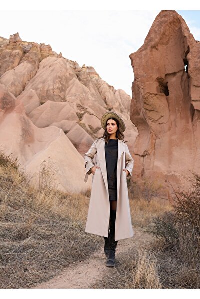 SahraAfra Parrot Oversize Trençkot