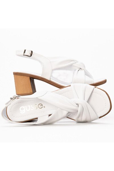 Gusse Diandra 2213 - Genuine Leather Women's Heeled Sandals