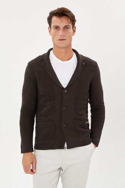 Tony Montana Tony Luxury Tech Knitwear Jacket- TC-1013