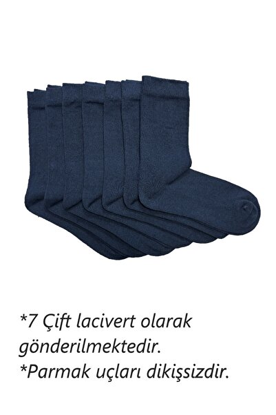 vtex socks 7'li Lacivert Erkek Uzun Çorap