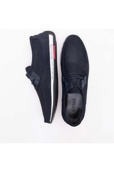 Gusse Anders Чоловічі шкіряні черевики з натуральної нубукової шкіри - 5092B