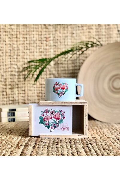 Gift Moda Flamingo Design Boxed Mug