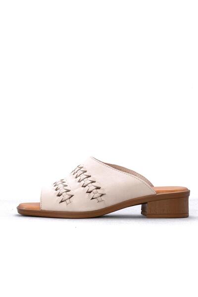 Gusse Evony131790 Model Genuine Leather Women's Slippers