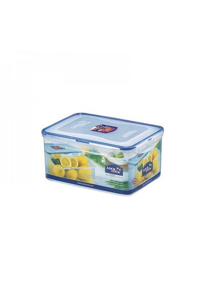Lock & Lock Durable Plastic Food Container, 1.4 Liter Capacity | 3 PC