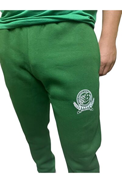 New Balance Lifestyle Men Pants Green Erkek Jogger Eşofman Altı