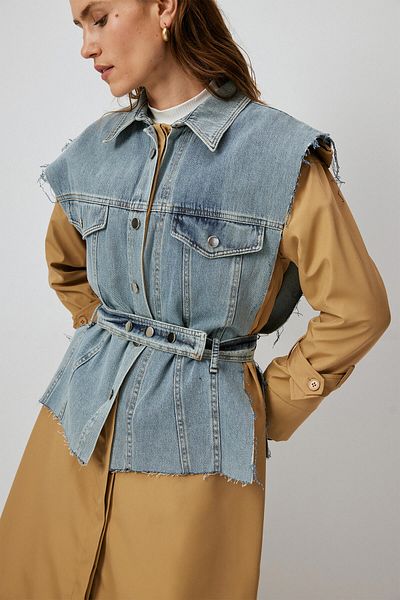 Touché Privé TRENCH COT farmer garnélával