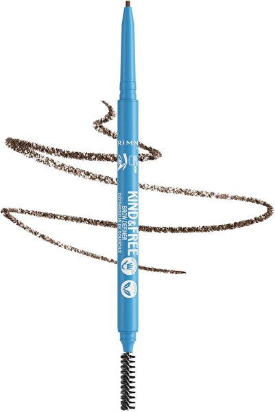 Rimmel Kind & Free Eyebrow Pencil - 005 - Chocolate, 0.09g