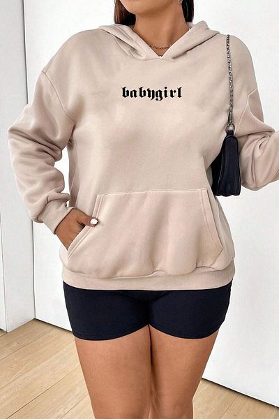 Moda Glo Φούτερ με στάμπα Baby Girl
